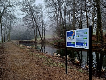 Mühlenteich im Knoops Park