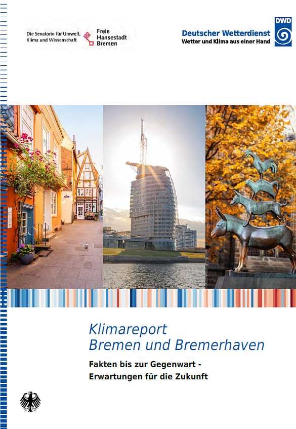 Titelbild vom Klimareport Bremen und Bremerhaven